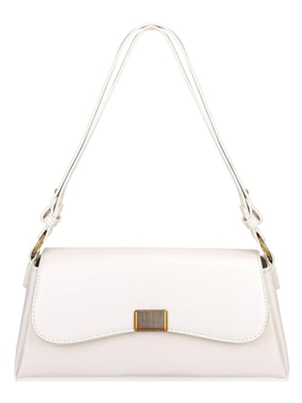 Farcauo PU Leather Satchel Shoulder Bag Crossbody Purse with Adjustable Strap